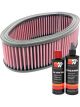 K&N Air Filter E-1957 + Recharge Kit