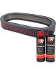 K&N Air Filter E-1963 + Recharge Kit