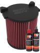 K&N Air Filter E-2014 + Recharge Kit