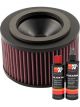 K&N Air Filter E-2015 + Recharge Kit