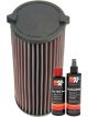 K&N Air Filter E-2018 + Recharge Kit