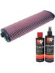 K&N Air Filter E-2653 + Recharge Kit