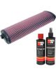 K&N Air Filter E-2657 + Recharge Kit