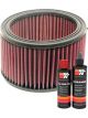 K&N Air Filter E-3210 + Recharge Kit