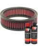 K&N Air Filter E-3211 + Recharge Kit