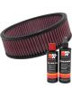 K&N Air Filter E-3530 + Recharge Kit