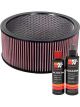 K&N Air Filter E-3770 + Recharge Kit