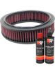 K&N Air Filter E-9135 + Recharge Kit