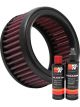 K&N Air Filter HA-0300 + Recharge Kit