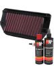 K&N Air Filter HA-1199 + Recharge Kit