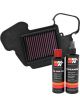 K&N Air Filter HA-1313 + Recharge Kit
