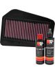 K&N Air Filter HA-1502 + Recharge Kit