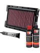 K&N Air Filter HA-2511 + Recharge Kit