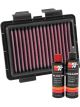K&N Air Filter HA-2513 + Recharge Kit