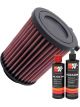 K&N Air Filter HA-4207 + Recharge Kit
