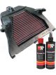 K&N Air Filter HA-6003 + Recharge Kit