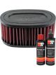 K&N Air Filter HA-7500 + Recharge Kit