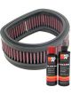 K&N Air Filter HD-2084 + Recharge Kit