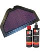 K&N Air Filter KA-1093 + Recharge Kit