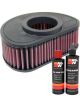 K&N Air Filter KA-1603 + Recharge Kit