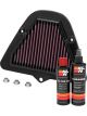 K&N Air Filter KA-1709 + Recharge Kit
