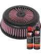 K&N Air Filter KA-2409XD + Recharge Kit