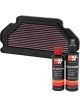 K&N Air Filter KA-6003 + Recharge Kit