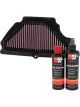 K&N Air Filter KA-6007 + Recharge Kit