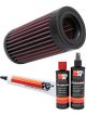 K&N Air Filter KA-6201 + Recharge Kit
