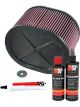 K&N Air Filter KA-7504 + Recharge Kit