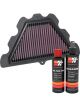K&N Air Filter KA-9018 + Recharge Kit