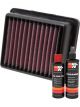 K&N Air Filter KT-1211 + Recharge Kit