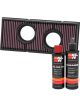 K&N Air Filter KT-9907 + Recharge Kit