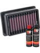 K&N Air Filter MG-8516 + Recharge Kit