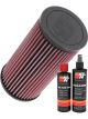 K&N Air Filter PL-1014 + Recharge Kit
