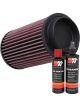 K&N Air Filter PL-5509 + Recharge Kit
