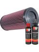 K&N Air Filter PL-8715 + Recharge Kit