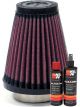 K&N Air Filter R-1080 + Recharge Kit