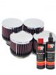 K&N Air Filter RC-0884 + Recharge Kit