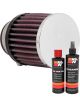 K&N Air Filter RC-0890 + Recharge Kit