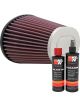 K&N Air Filter RC-5000 + Recharge Kit