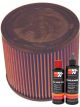 K&N Air Filter RD-1450 + Recharge Kit