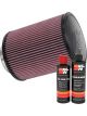 K&N Air Filter RD-1460 + Recharge Kit