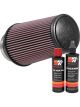 K&N Air Filter RE-0870 + Recharge Kit