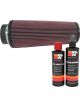 K&N Air Filter RE-0880 + Recharge Kit