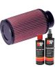 K&N Air Filter RE-0910 + Recharge Kit