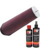 K&N Air Filter RF-1011 + Recharge Kit