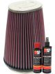 K&N Air Filter RF-1021 + Recharge Kit