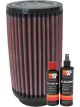 K&N Air Filter RU-0620 + Recharge Kit