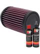 K&N Air Filter RU-0810 + Recharge Kit